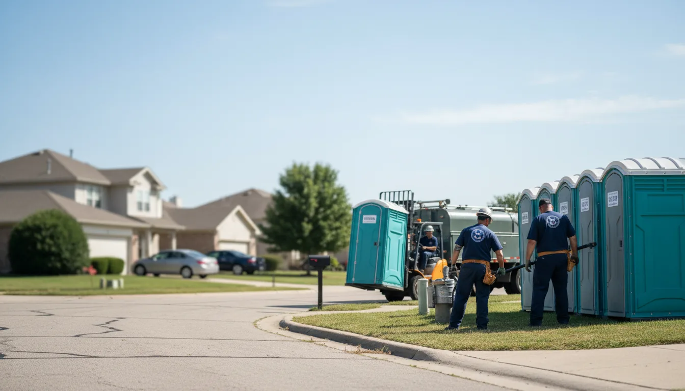 Porta Potty Rental in Sterling, ND near me